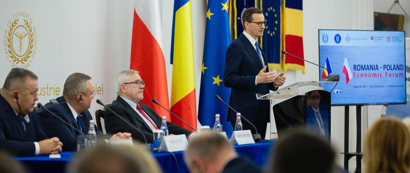 În al patrulea rând.  Ediția Consultărilor Interguvernamentale dintre Polonia și România – Cancelaria Primului Ministru