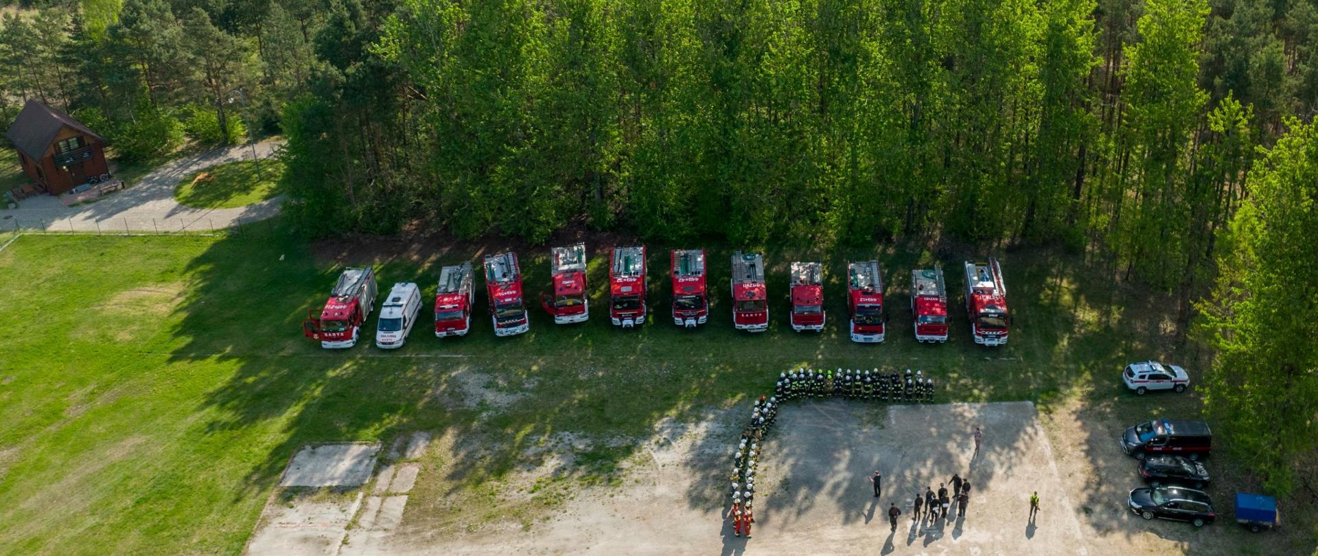 Ćwiczenia OSP - Las 2022