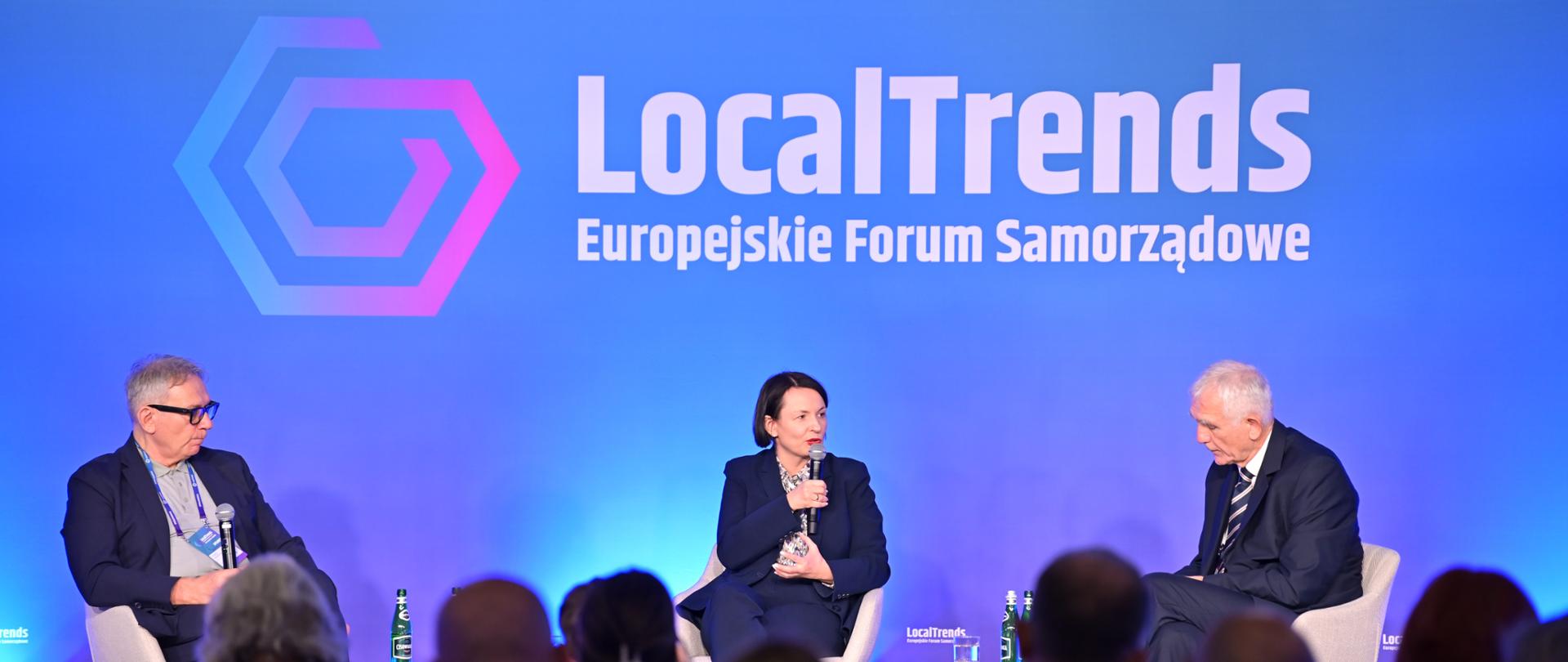 Dorota Zawadzka-Stępniak, prezes zarządu NFOŚiGW, podczas Local Trends Europejskie Forum Samorządowe
