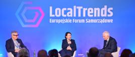 Dorota Zawadzka-Stępniak, prezes zarządu NFOŚiGW, podczas Local Trends Europejskie Forum Samorządowe
