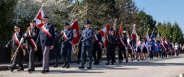 Delegacja kazimierskich strażaków uczestniczyła w obchodach 85 rocznicy Zbrodni Katyńskiej