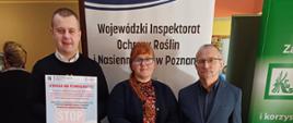 Wielkopolskie Forum Rolnicze w Ślesinie - stoisko WIORiN w Poznaniu obsługiwane przez pracowników Oddziału w Koninie