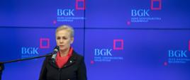 do mikrofonu mówi Beata Daszyńska-Muzyczka, prezes Banku Gospodarstwa Krajowego
