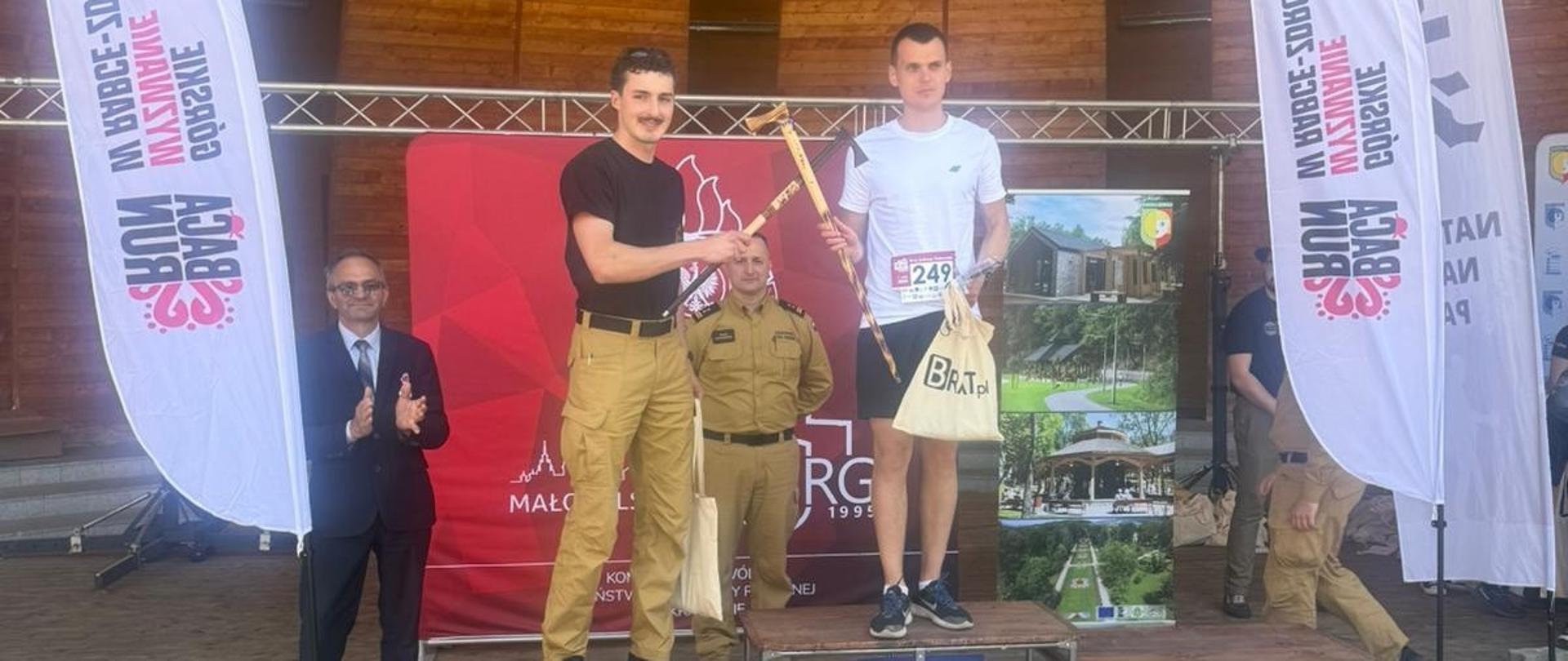 Sukces chrzanowskich strażaków podczas festiwalu biegów górskich Baca Run w Rabce Zdroju