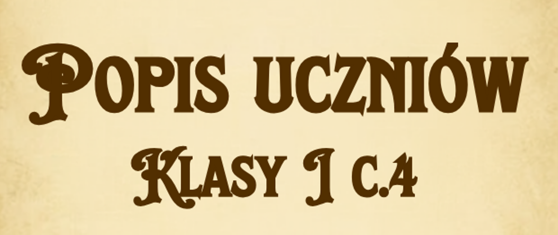 Obraz zawiera informacje o popisie uczniów klasy I cyklu czteroletniego 18 czerwca 2026 r. o godz. 17.00 w sali kameralnej szkoły muzycznej w Wieluniu. W centrum obrazu zgrupowane zdjęcia instrumentów, tj. fortepian, skrzypce, trąbka, flet poprzeczny ozdobione elementami roślinnymi. Wszystko w stylu rustykalnym w kolorystyce starego złota i brązów.