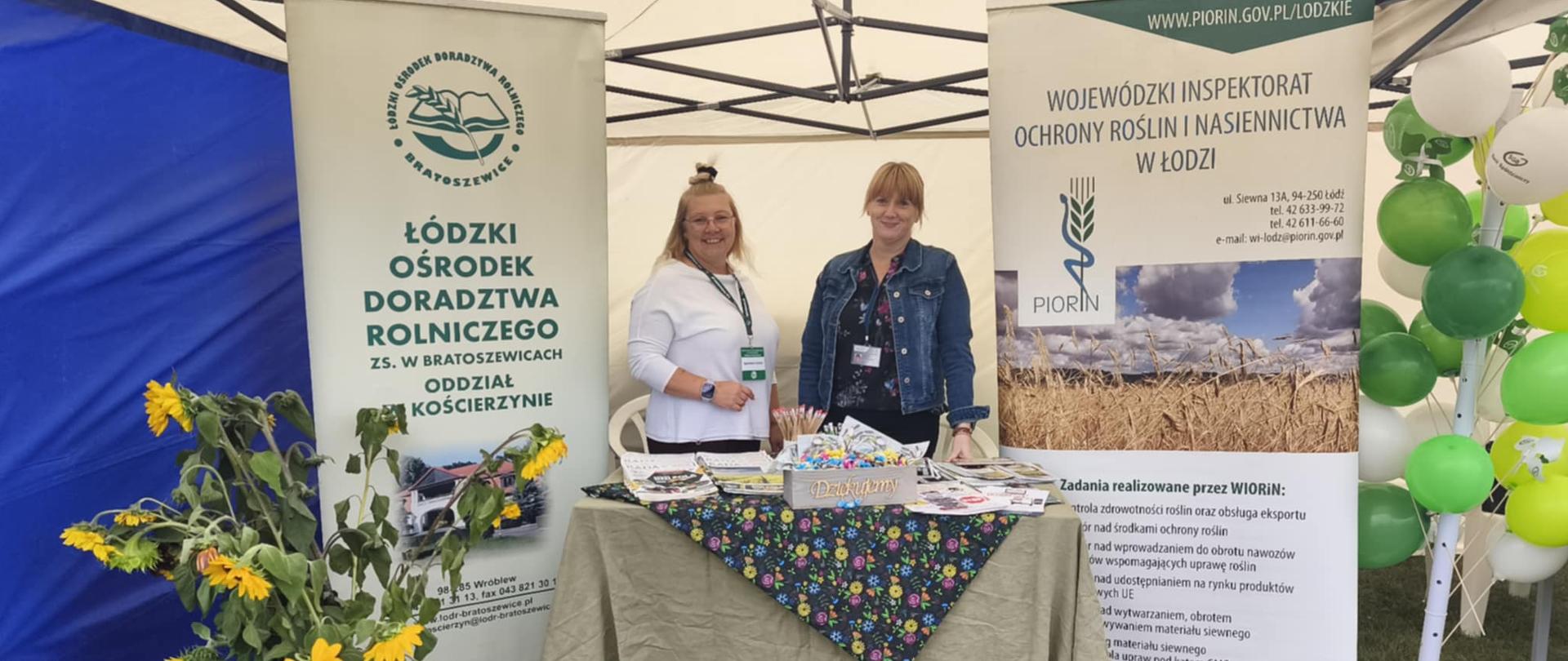 Stoisko zorganizowane przez pracowników Oddziału w Wieluniu