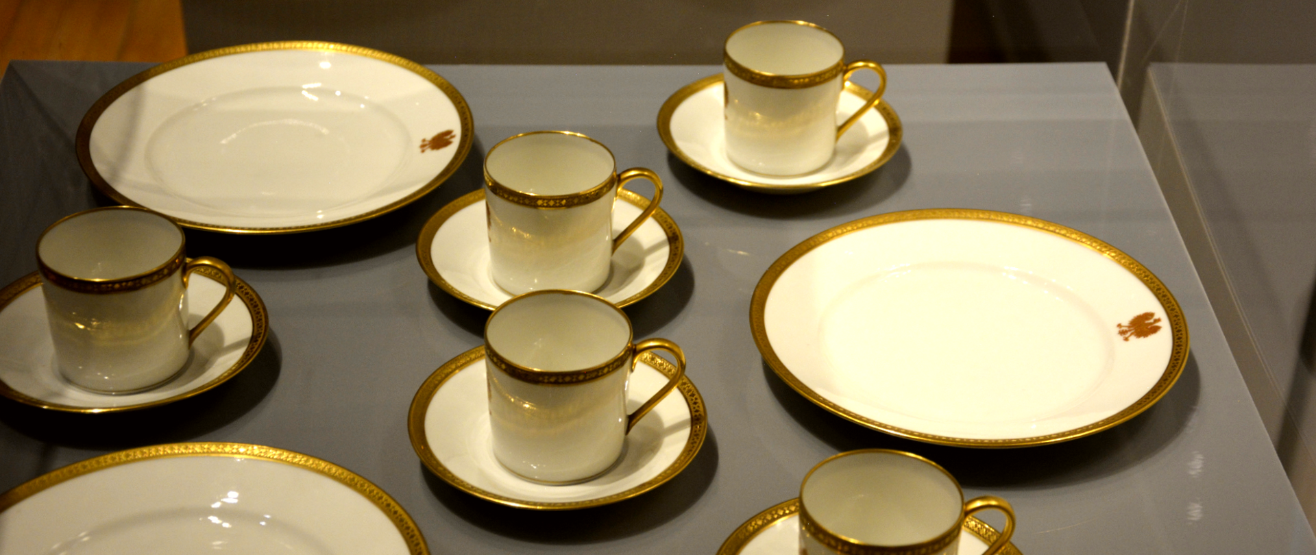 Porcelana z polskim orłem w Muzeum Rolnictwa w Ciechanowcu - wernisaż