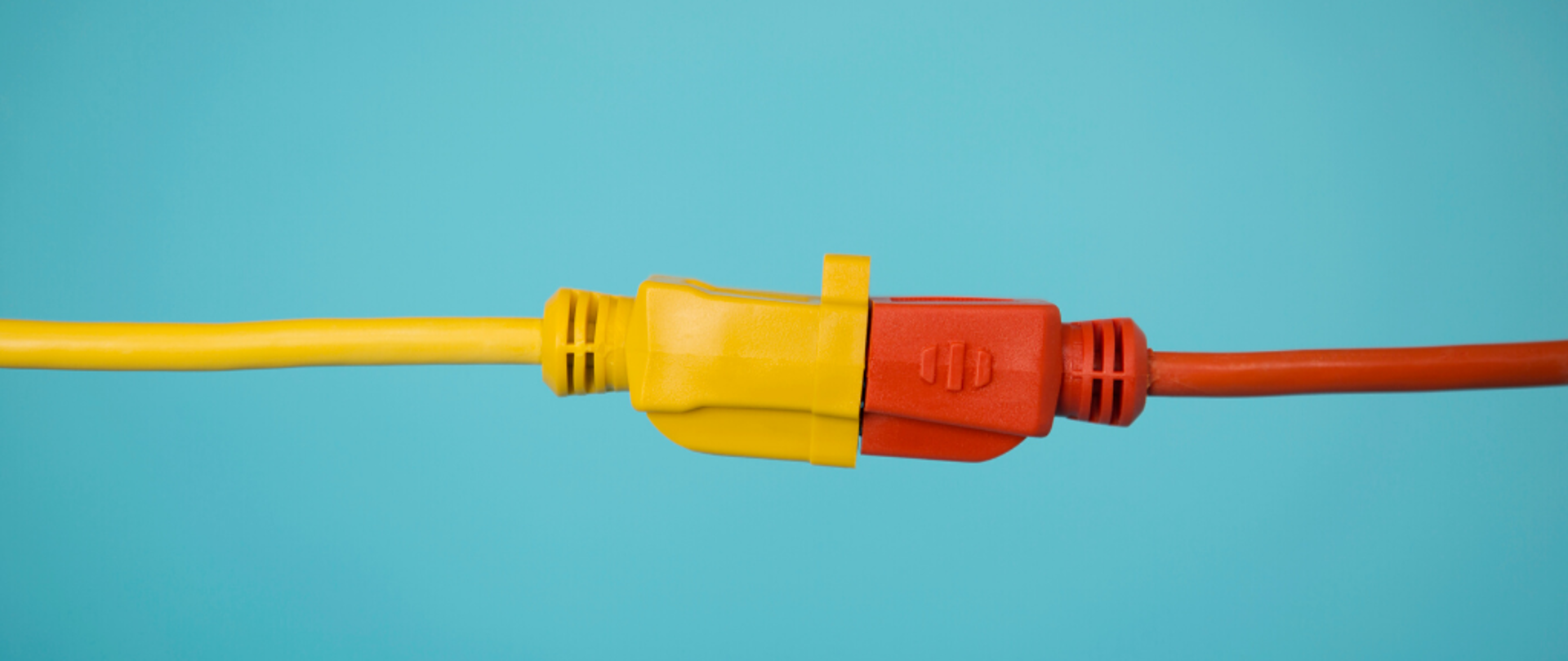 Połączone kable sieciowe