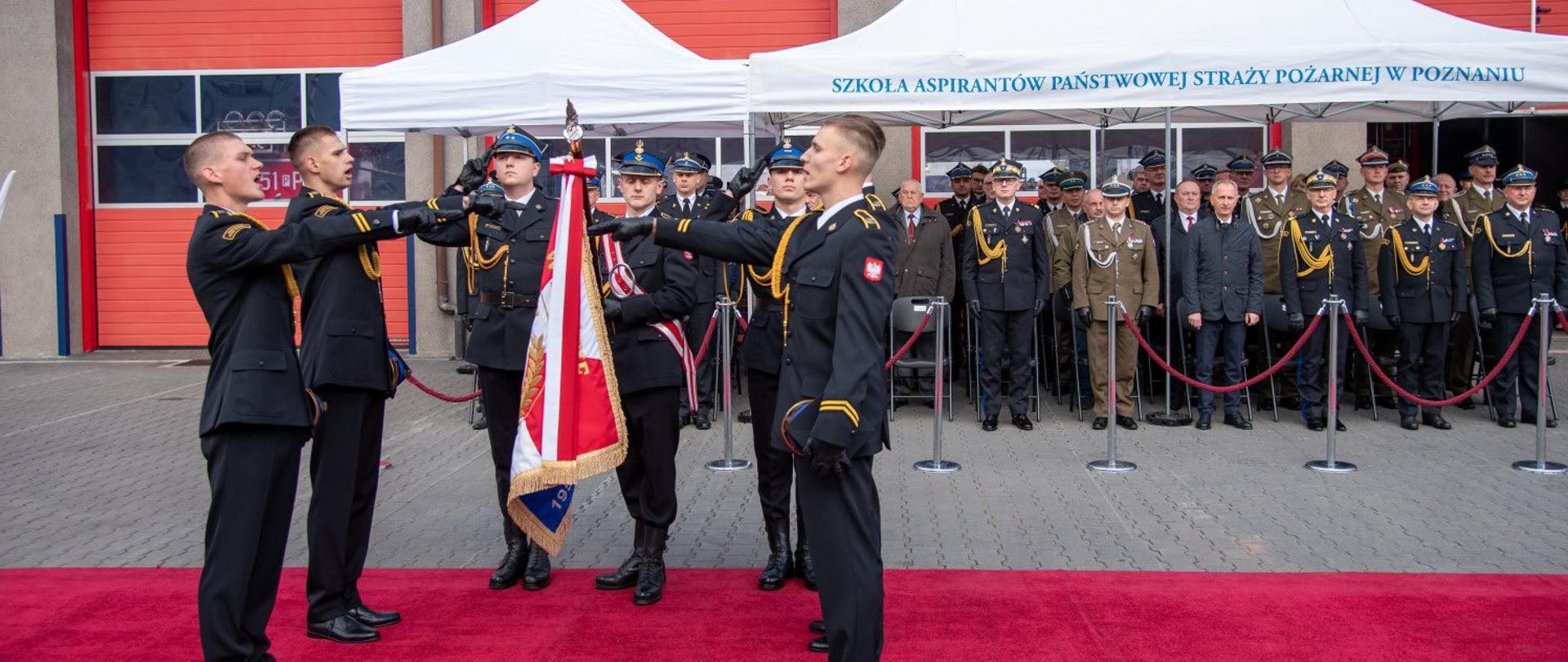 Ślubowanie w Szkole Aspirantów PSP w Poznaniu