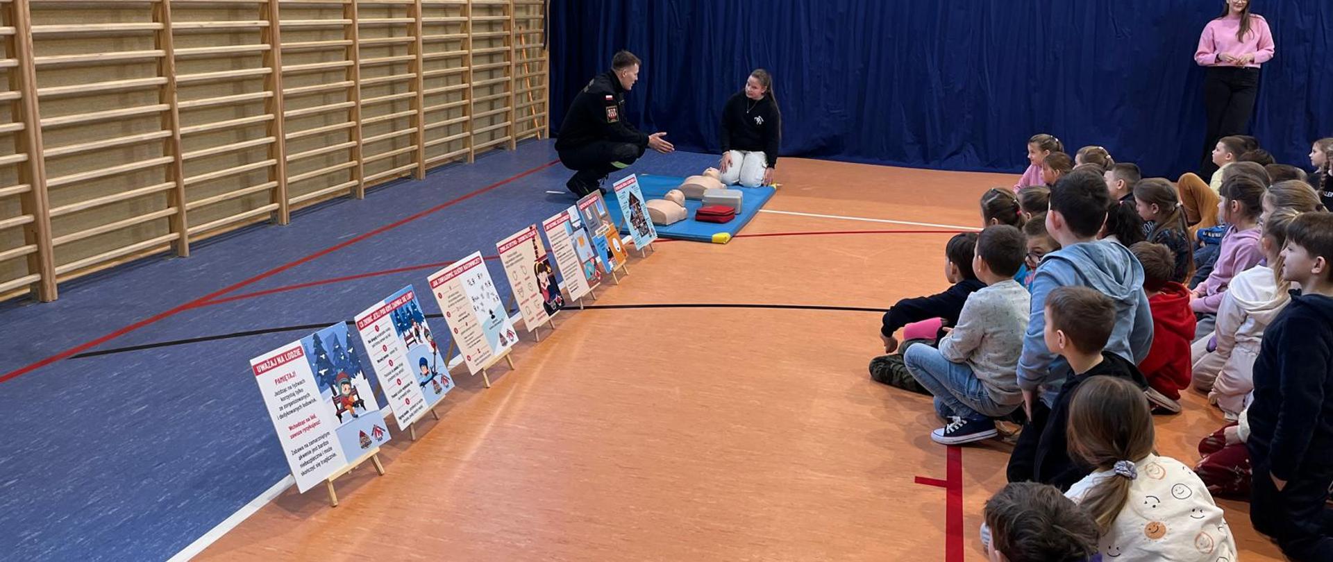 Bezpieczne ferie w Zespole Szkolno-Przedszkolnym w Łowyniu 