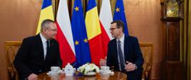 Spotkanie premiera Mateusza Morawieckiego z premierem Rumunii.