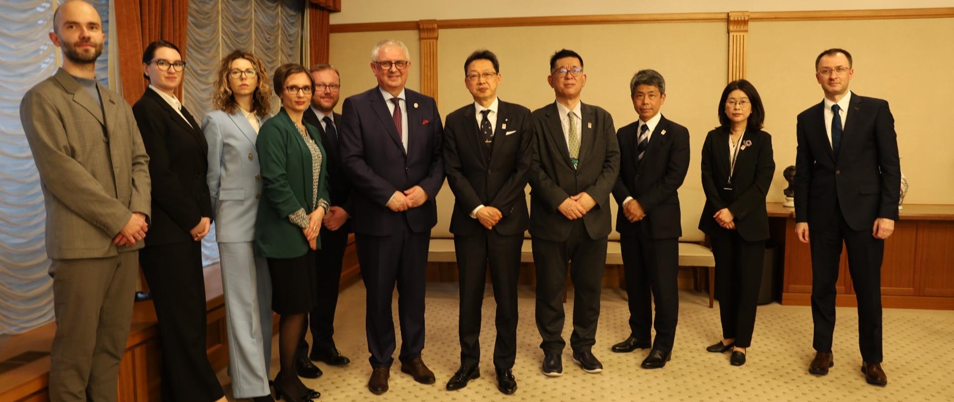 Wizyta wiceministra Grzegorza Piechowiaka w Japonii