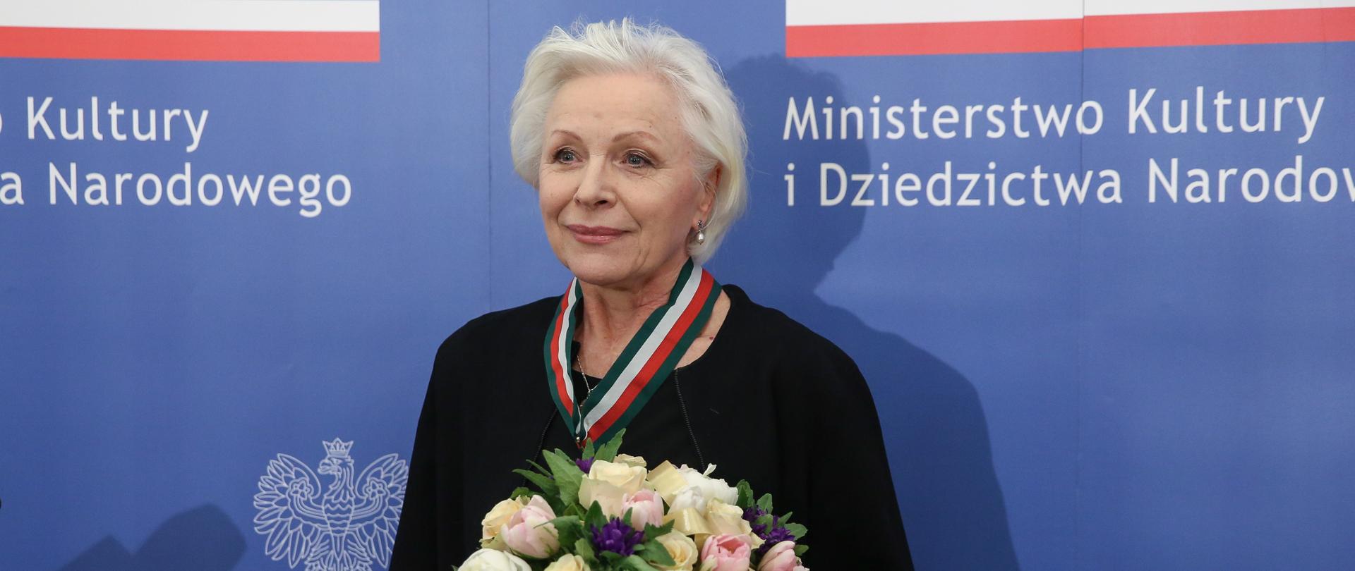 Jubileusz 75. urodzin Haliny Łabonarskiej, fot. PAP/Rafał Guz