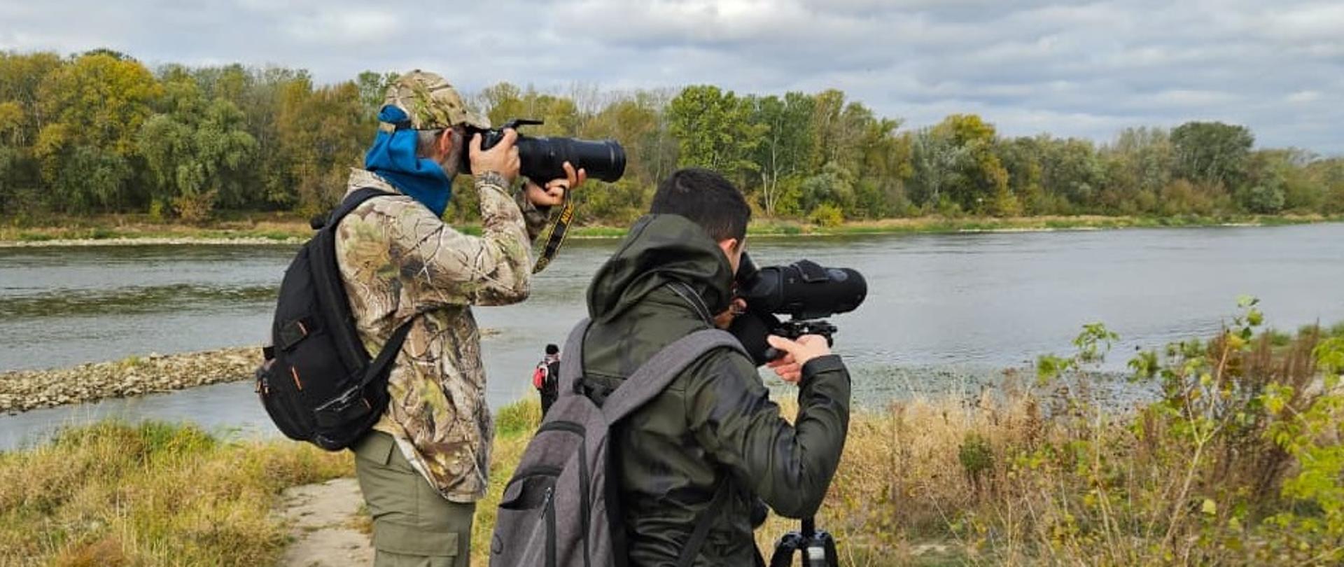 Wizyta studyjna w Polsce członków Libańskiego Stowarzyszenia Ptaków Wędrownych Obserwacja ptaków