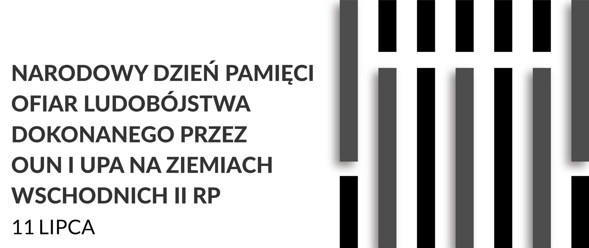 Narodowy Dzień Pamięci Ofiar Ludobójstwa dokonanego przez ukraińskich nacjonalistów na obywatelach II Rzeczypospolitej Polskiej, grafika