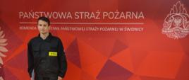 Przyjęcie nowego strażaka w szeregi KP PSP w Świdnicy