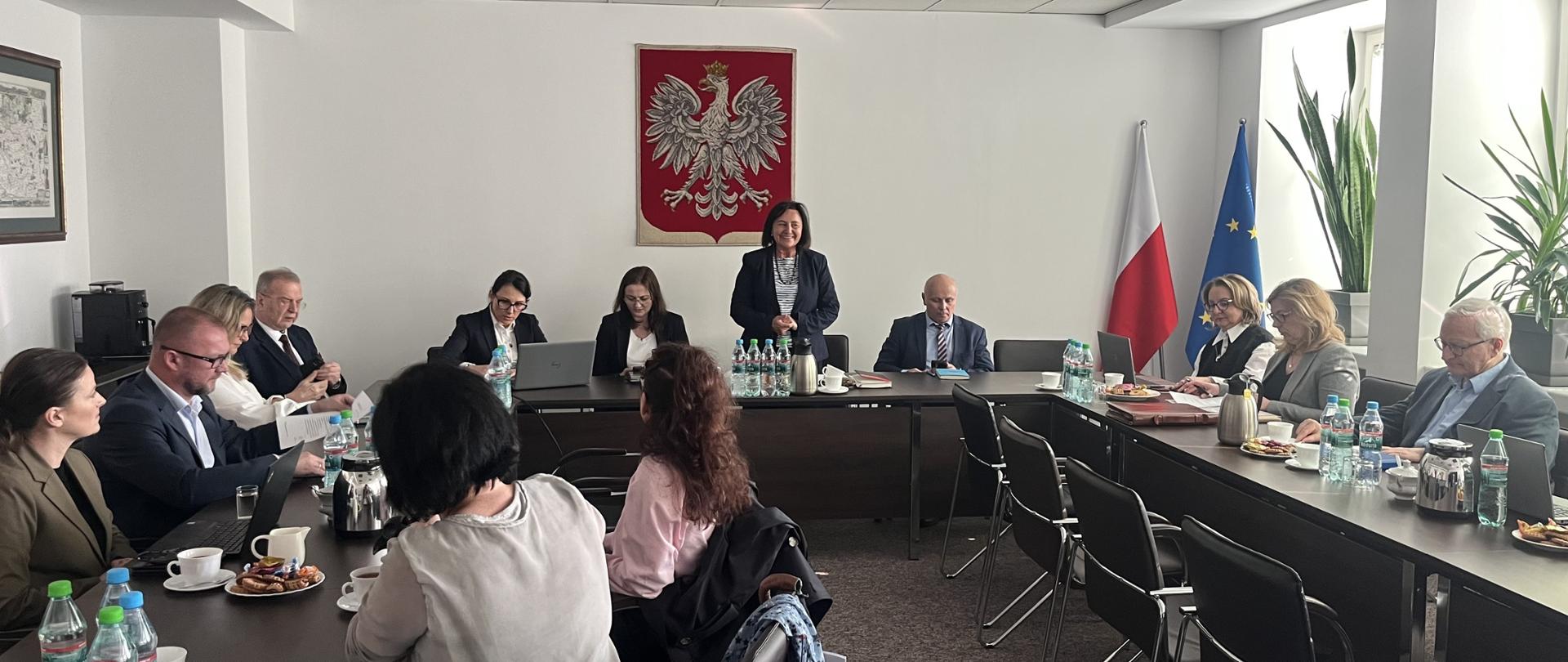 Posiedzenie Rady IIP pod przewodnictwem GGK Alicji Kulki.