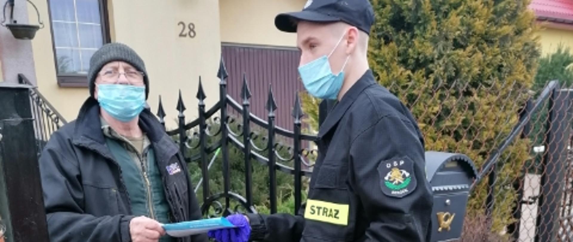 Akcja informacyjna ulotki