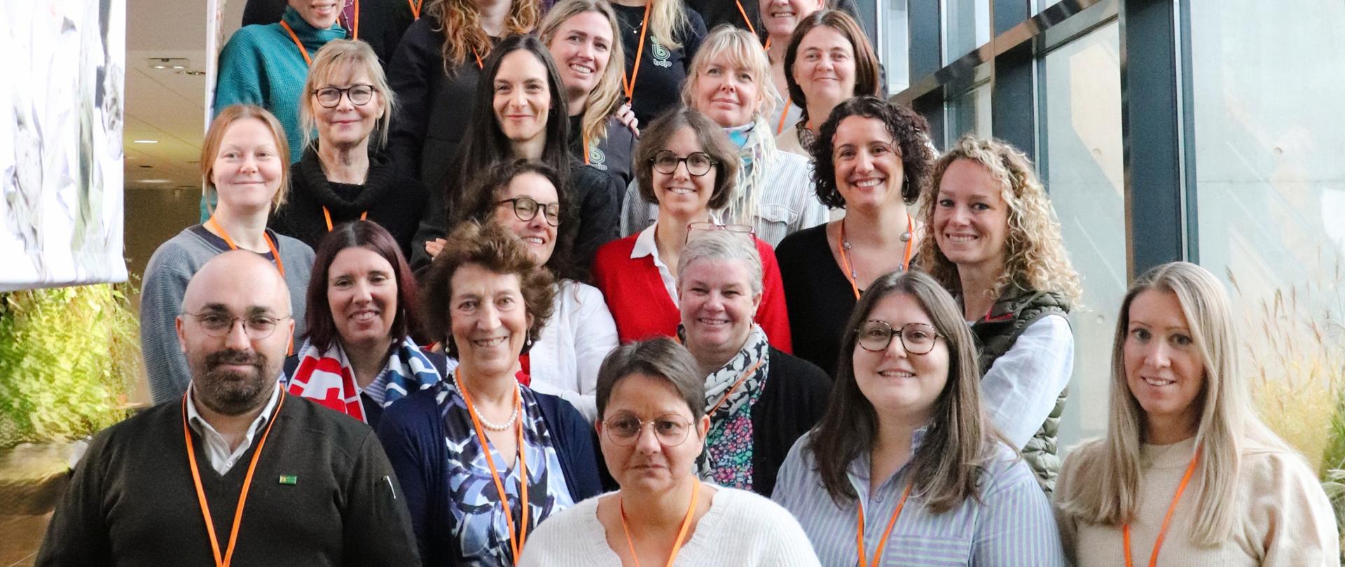 Uczestnicy warsztatów ISTA we Francji