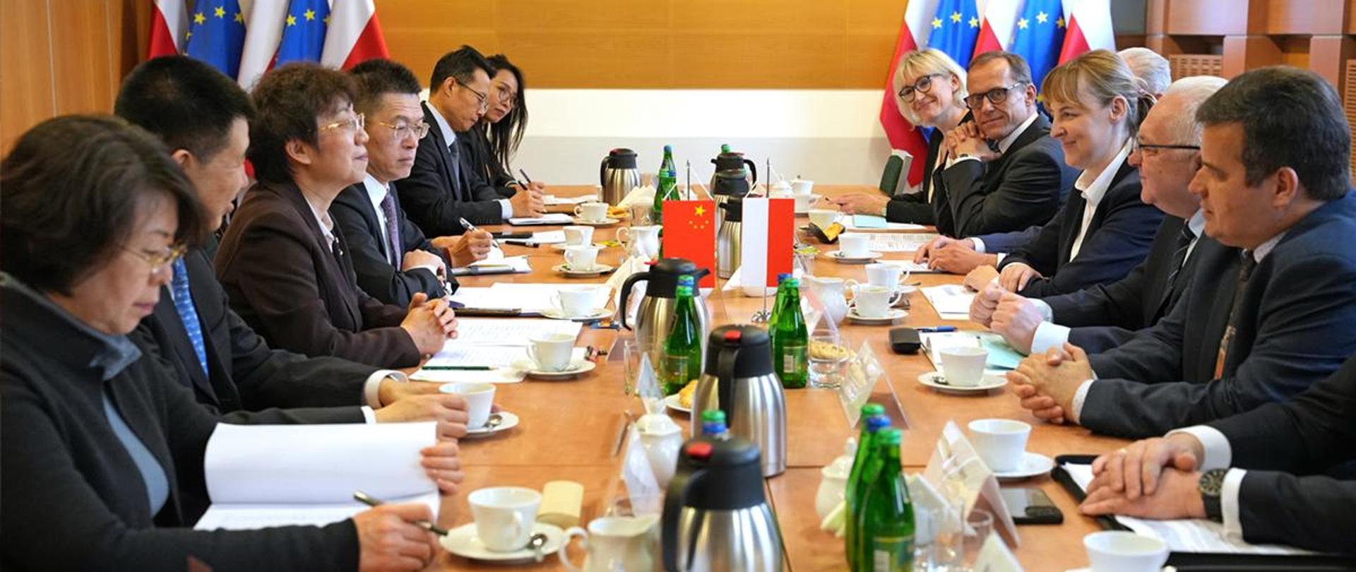 Spotkanie z delegacją Chińskiej Republiki Ludowej (fot. MRiRW)