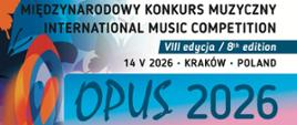 Dyplom drugiej nagrody dla Łucji Dąbkowskiej w Międzynarodowym Konkursie Muzycznym Opus dwa tysiące dwadzieścia sześć w Krakowie dnia czternastego maja dwa tysiące dwudziestego szóstego roku