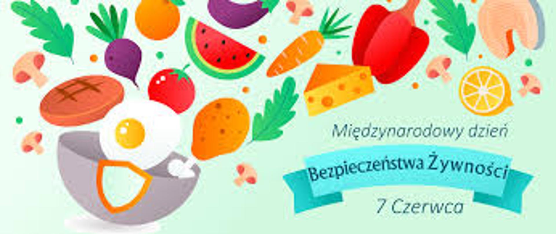 7 czerwca Międzynarodowy Dzień Bezpieczeństwa Żywności pod hasłem „Bezpieczeństwo żywności Nauka w działaniu!”
