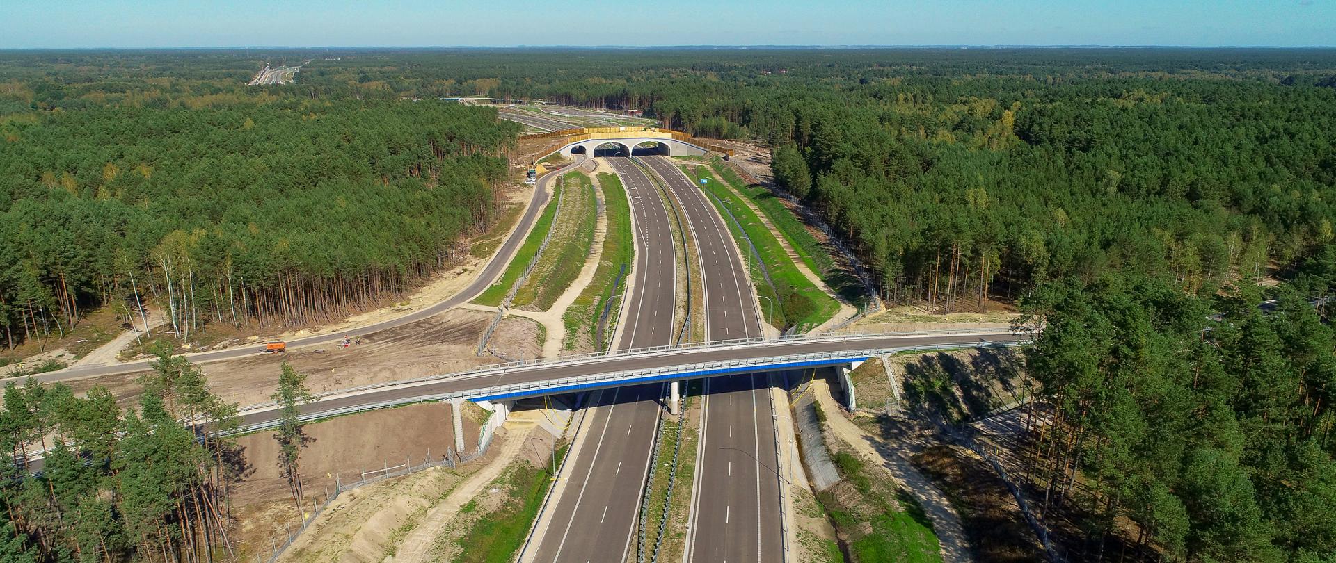 S19 Lasy Janowskie - Zdziary tuż przed oddaniem do ruchu