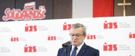 Instytut Dziedzictwa Solidarności konferencja w sali BHP, fot. Danuta Matloch