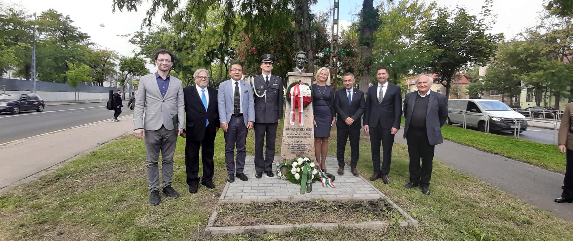 Benyovszky Móric tér avatása Budapest VIII. kerületében (2022. szeptember 23.)