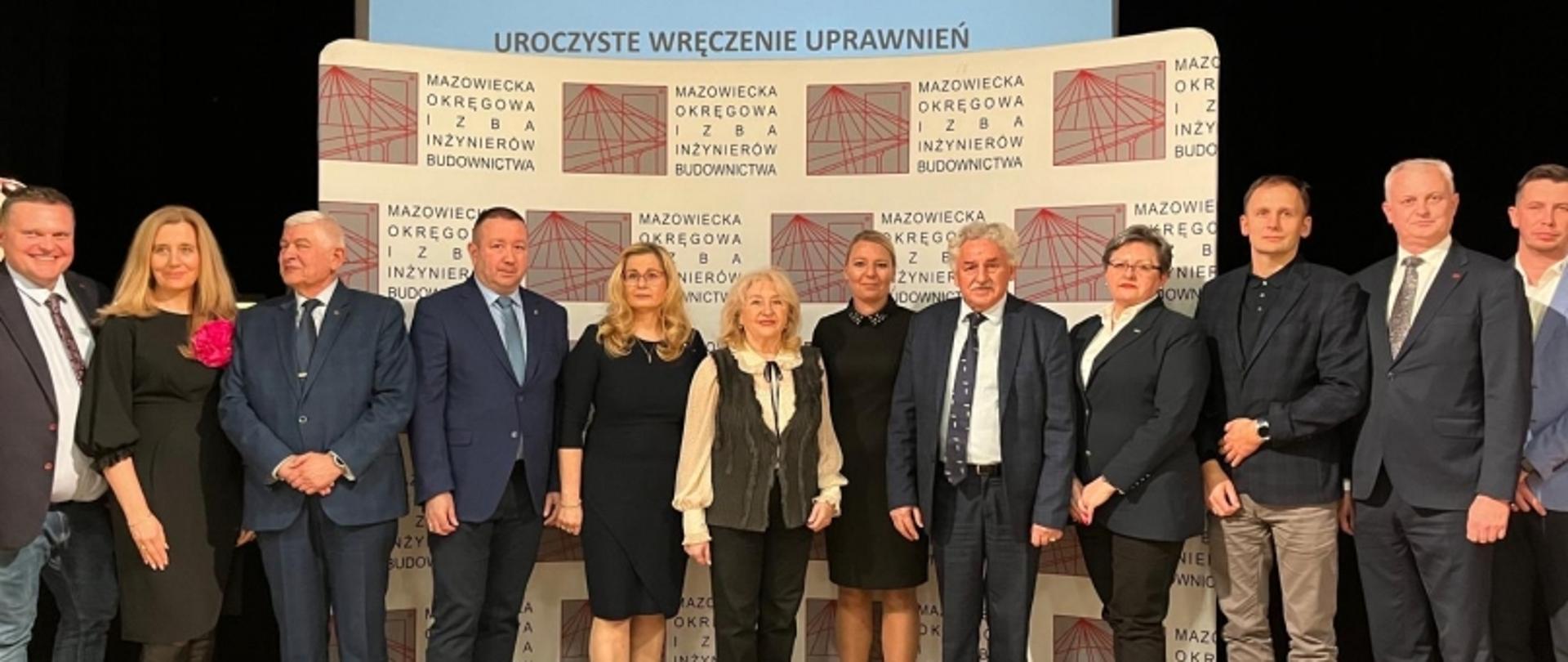 GINB na uroczystości wręczenia decyzji o nadaniu uprawnień budowlanych inżynierom z Mazowsza 