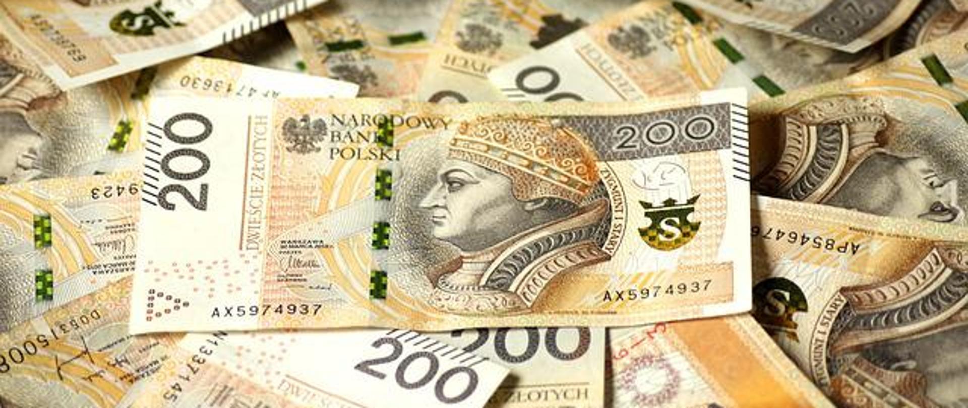 Banknoty 200 zł