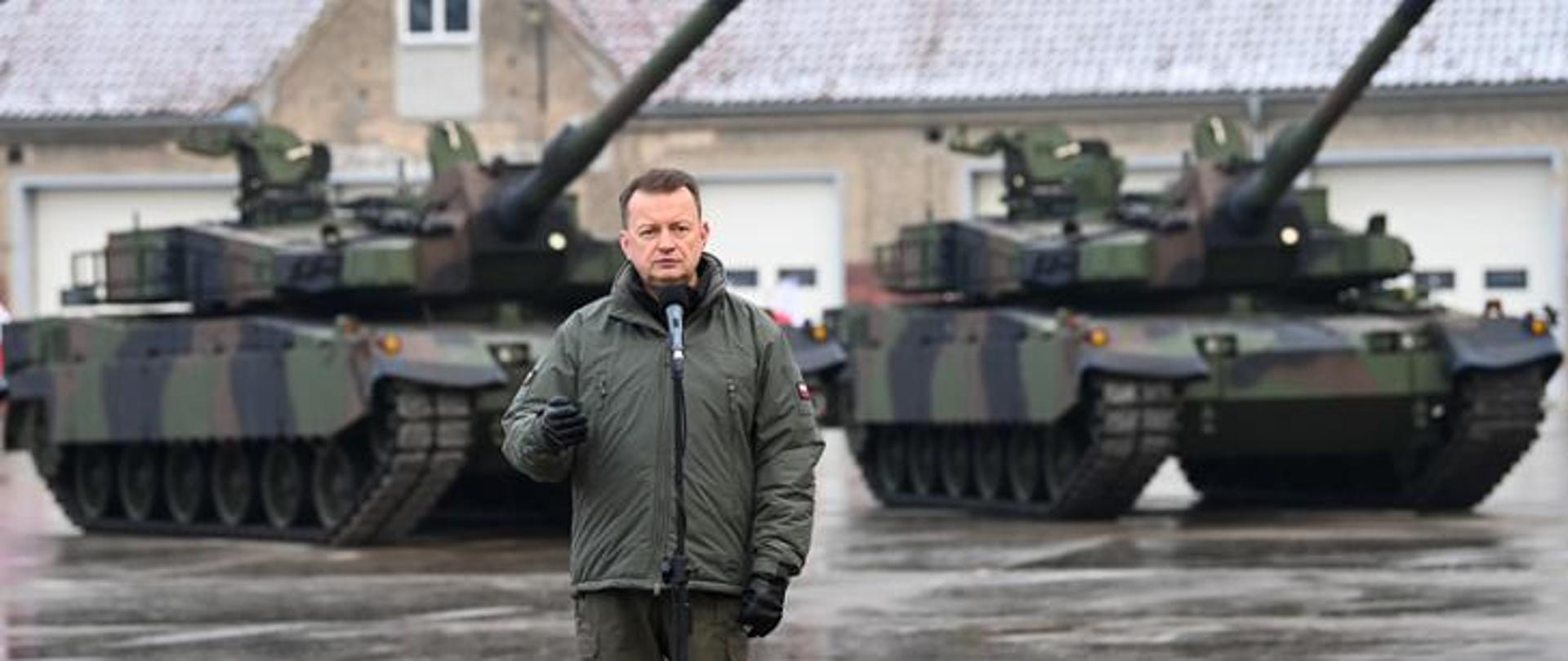 The first K2 tanks handed over to the soldiers of the Polish Armed
