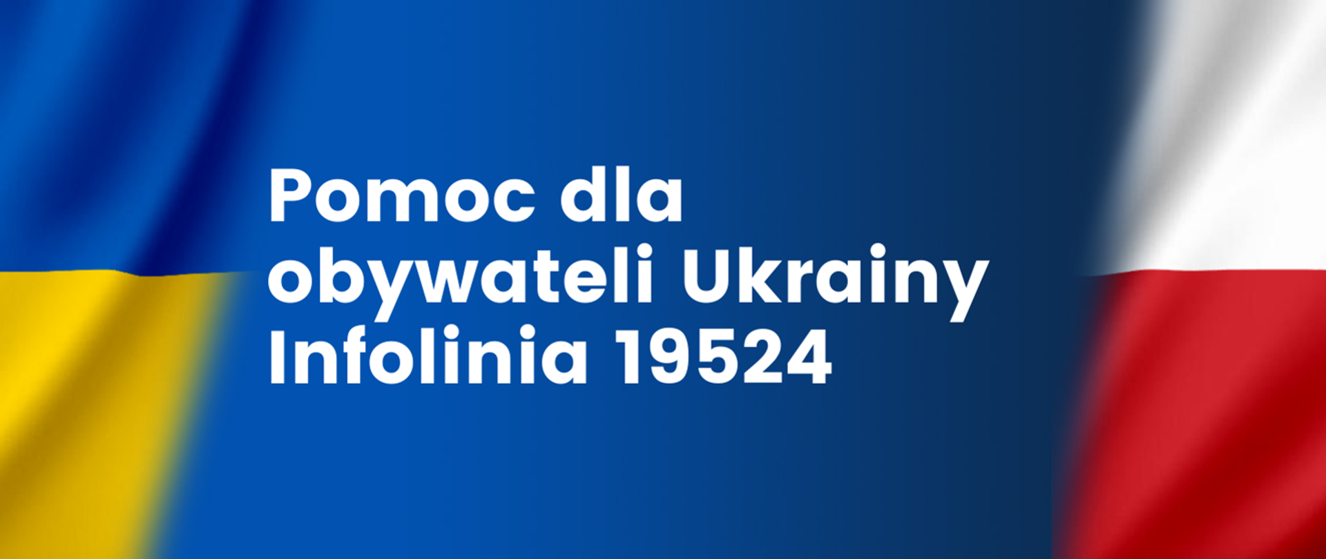 Pomoc dla obywateli Ukrainy – Infolinia 19524
