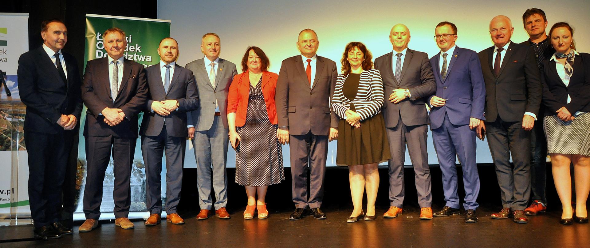 Wiceminister Zarudzki podczas spotkania w Sieradzu