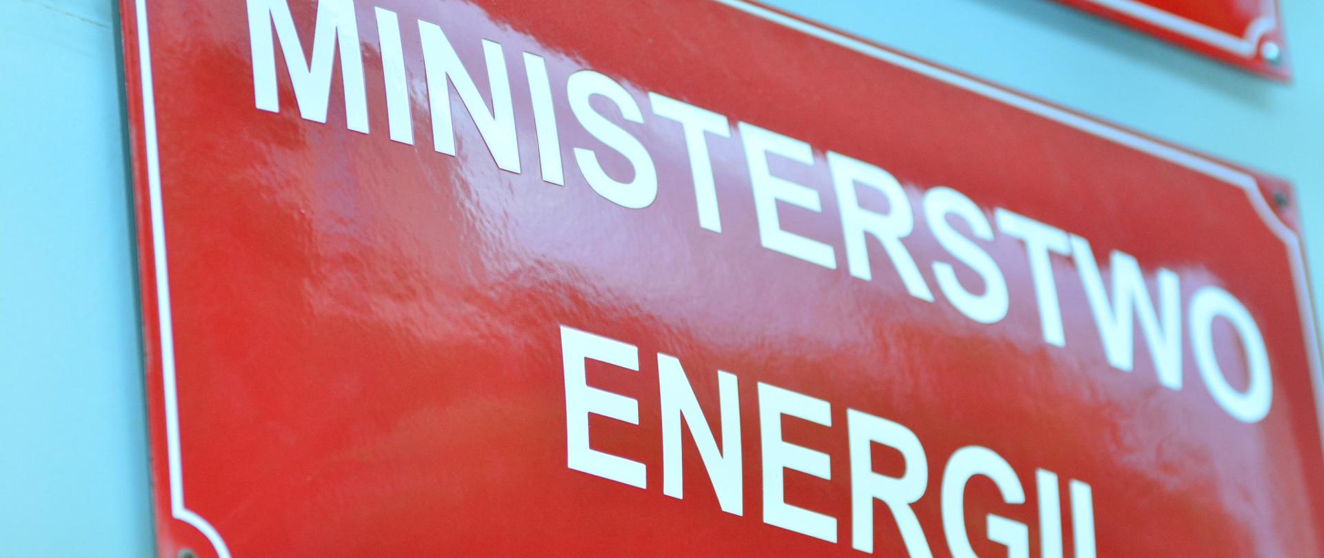 Ministerstwo Energii