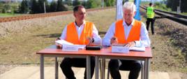 Podpisanie umów na budowę przystanków kolejowych Kraków Kościelniki i Kraków Przylasek