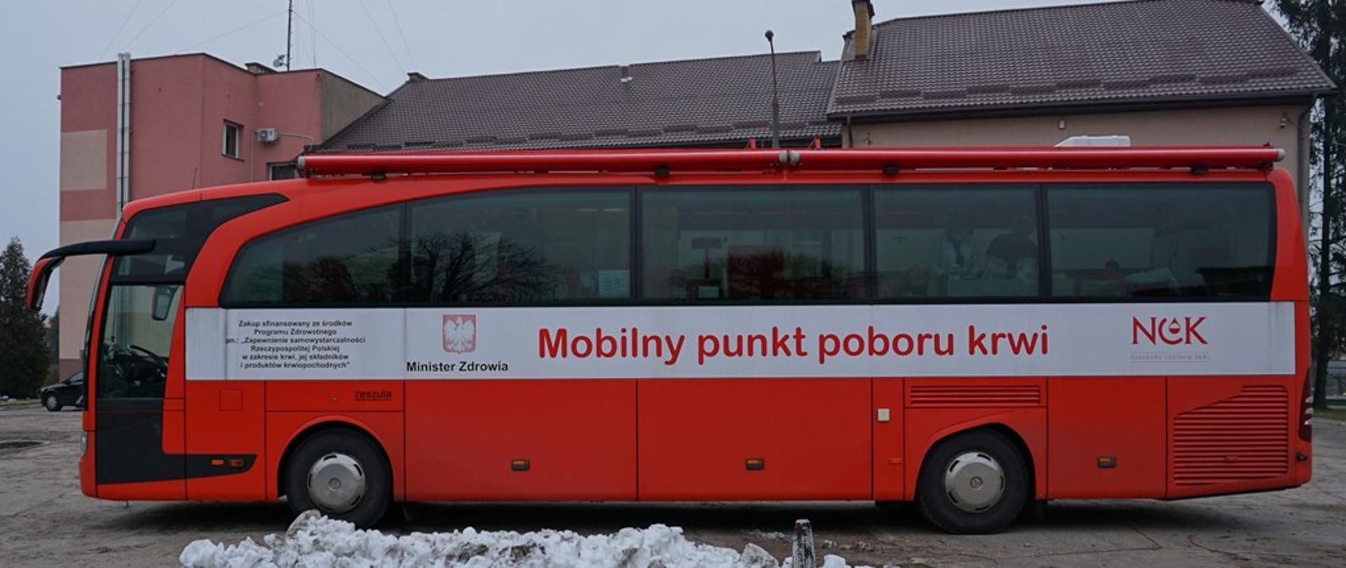 Akcja krwiodawstwa w KP PSPw Hajnówce.