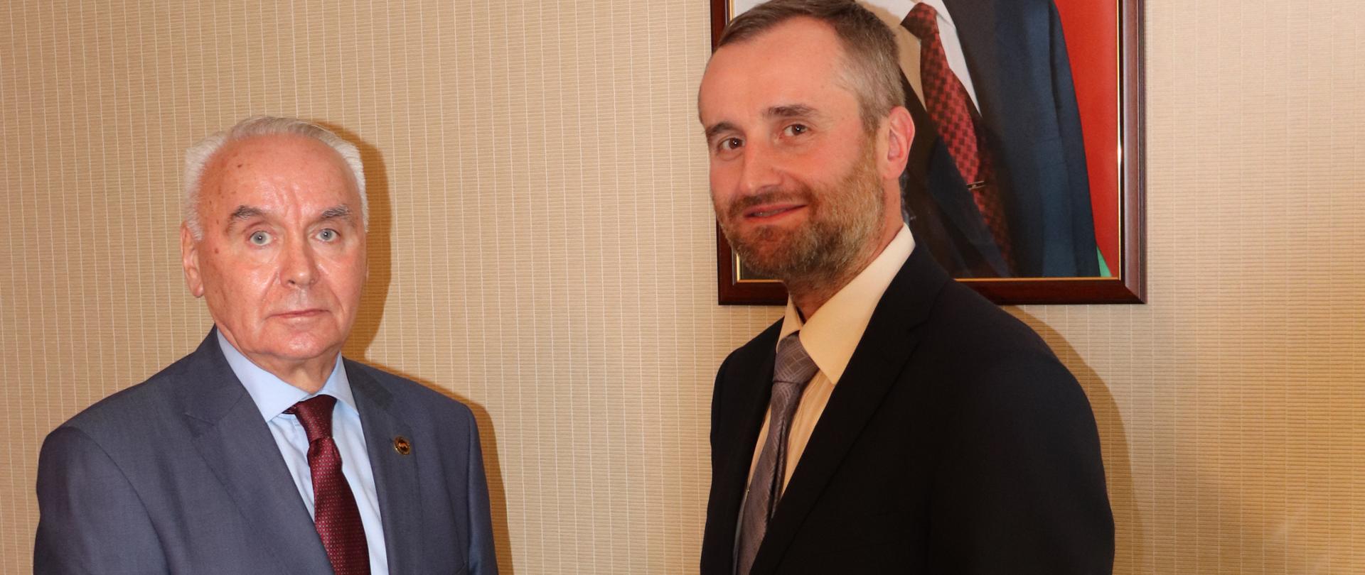 Spotkanie z wiceministrem SZ M. Mammad-guliyevem