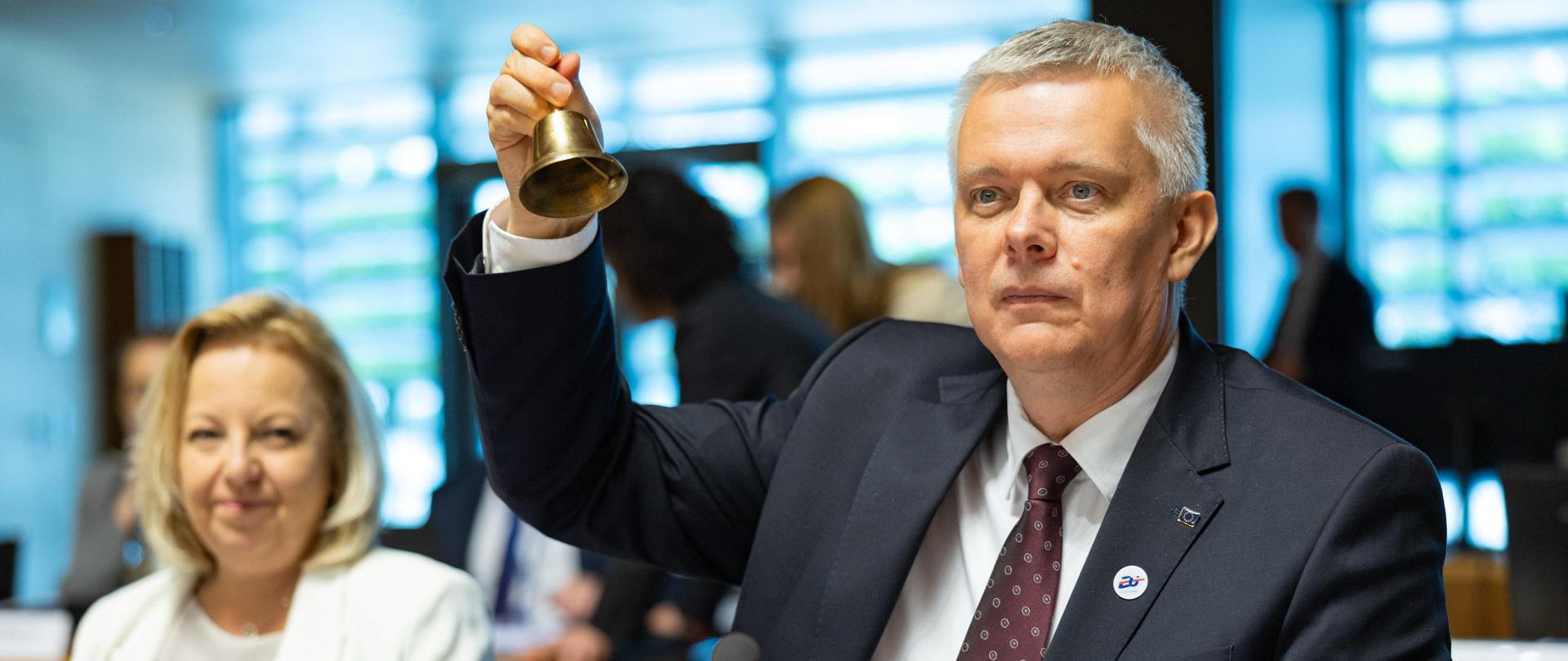 Rada ds. Wymiaru Sprawiedliwości i Spraw Wewnętrznych z udziałem ministra Tomasza Siemoniaka