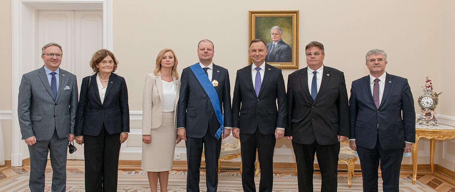 Lietuvos premjerui – ordino „Už nuopelnus Lenkijos Respublikai“ Didysis Kryžius