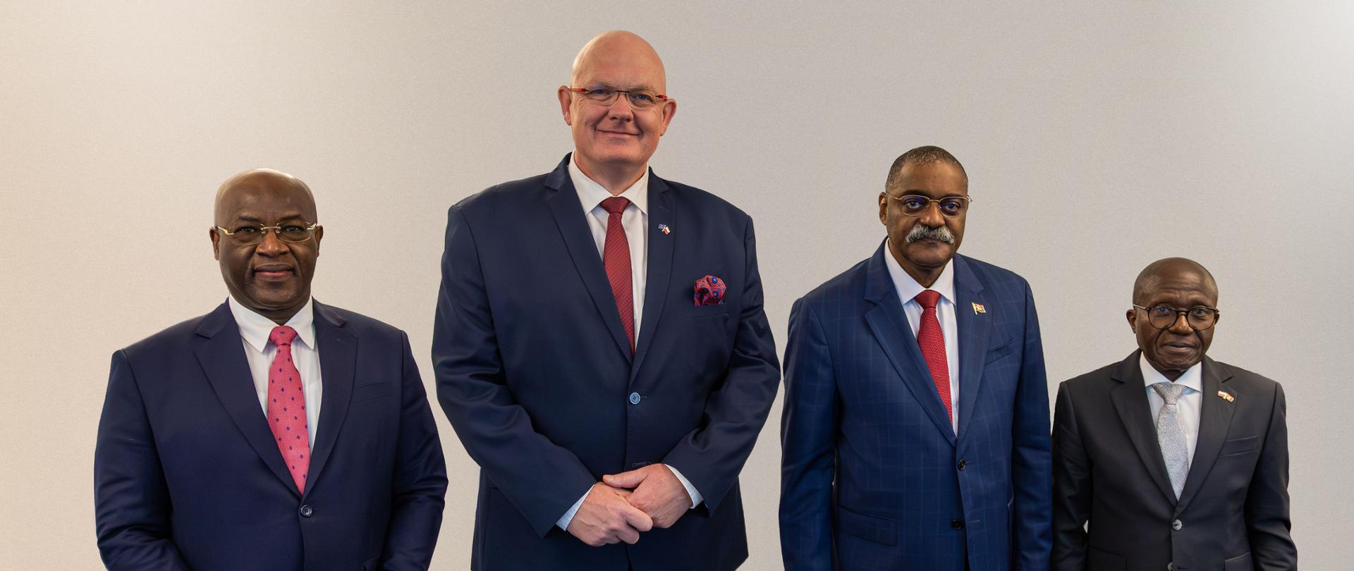 Spotkanie Min. M. Gramatyki z delegacją Angoli