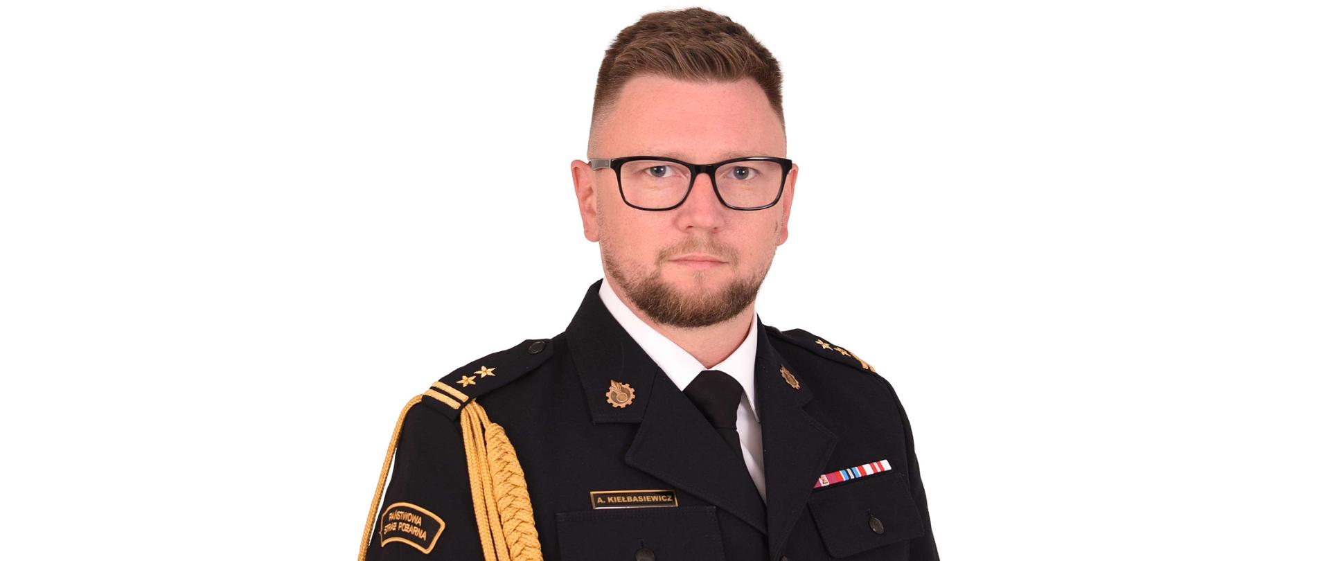 bryg. mgr inż. poż. Adam Kiełbasiewicz - Zastępca Komendanta Miejskiego PSP w Bydgoszczy