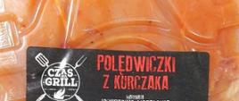 Opakowanie z tyłu skład - Polędwiczki z kurczaka o smaku jogurt-morela - 400 g