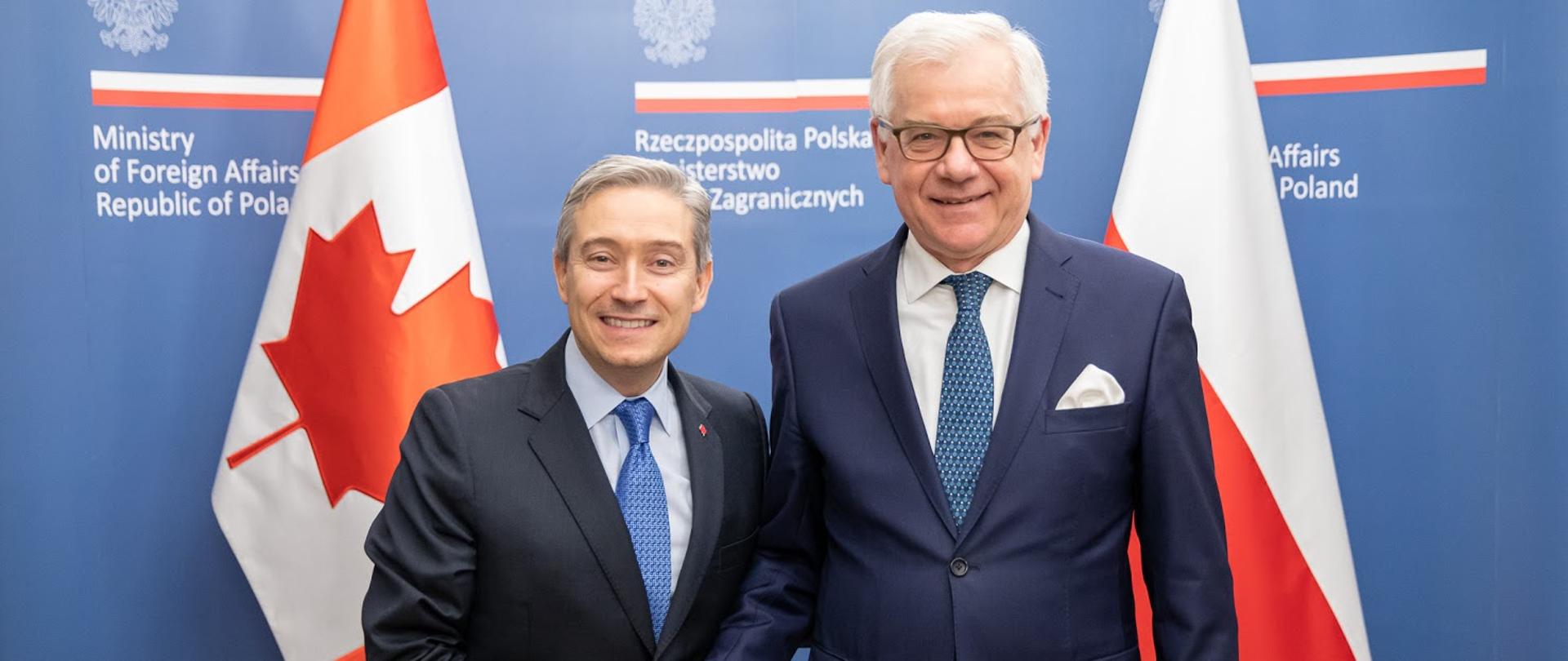 meeting of minister Czaputowicz with the Minister of Foreign Affairs of Canada 