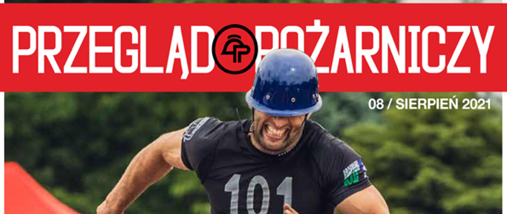 Sierpniowa okładka „Przeglądu Pożarniczego”