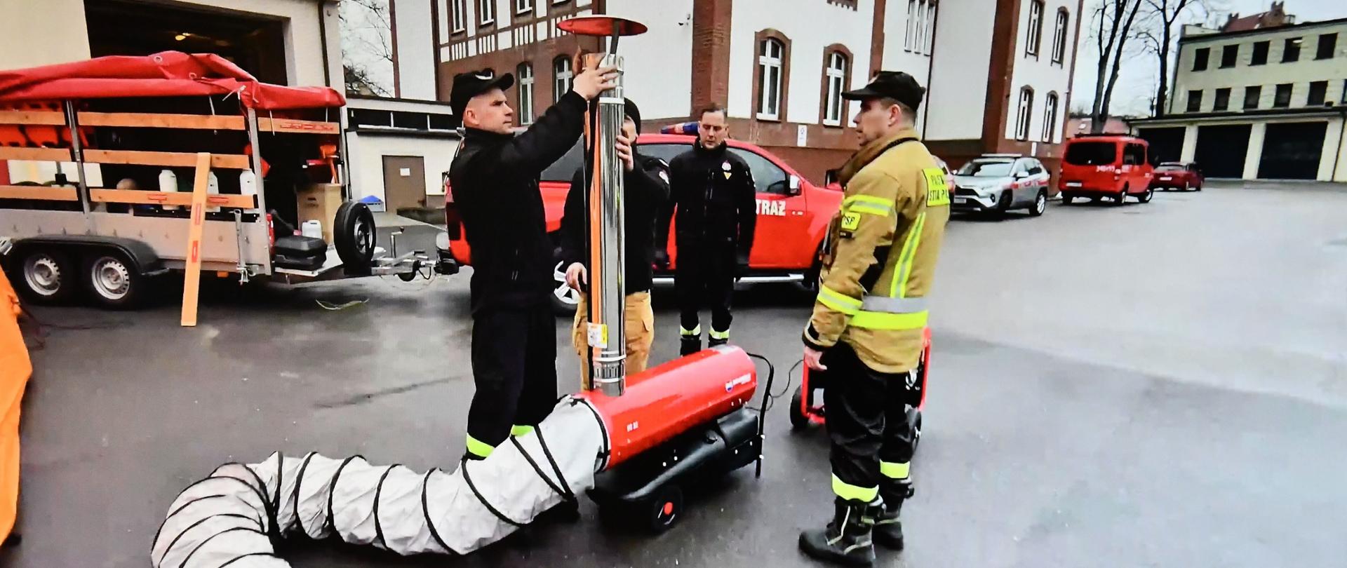 Doskonalenie zawodowe pomorskich strażaków - organizacja pomocy w wypadkach masowych