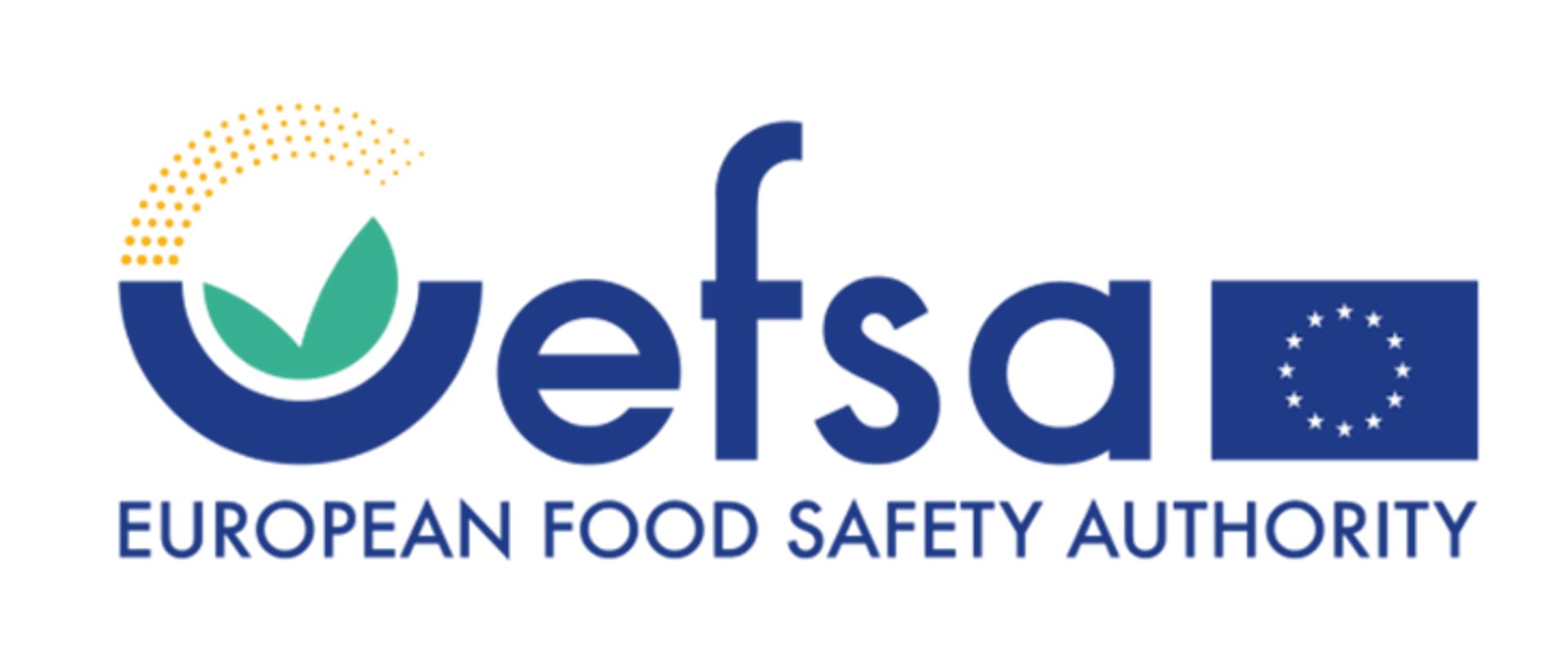 napis efsa po prawej stronie napisu flaga Uni Europejskiej poniżej napis EUROPEAN FOOD SAFETY AUTHORITY 