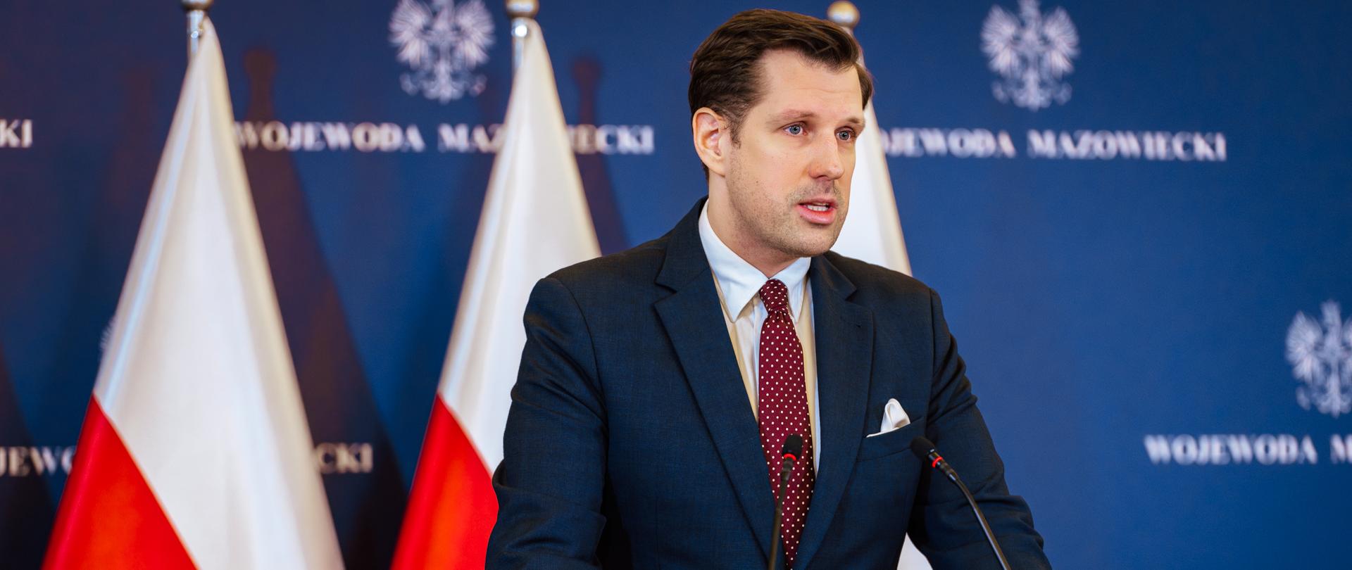 Konferencja prasowa Wojewody Mazowieckiego – apel do Prezydenta m.st. Warszawy