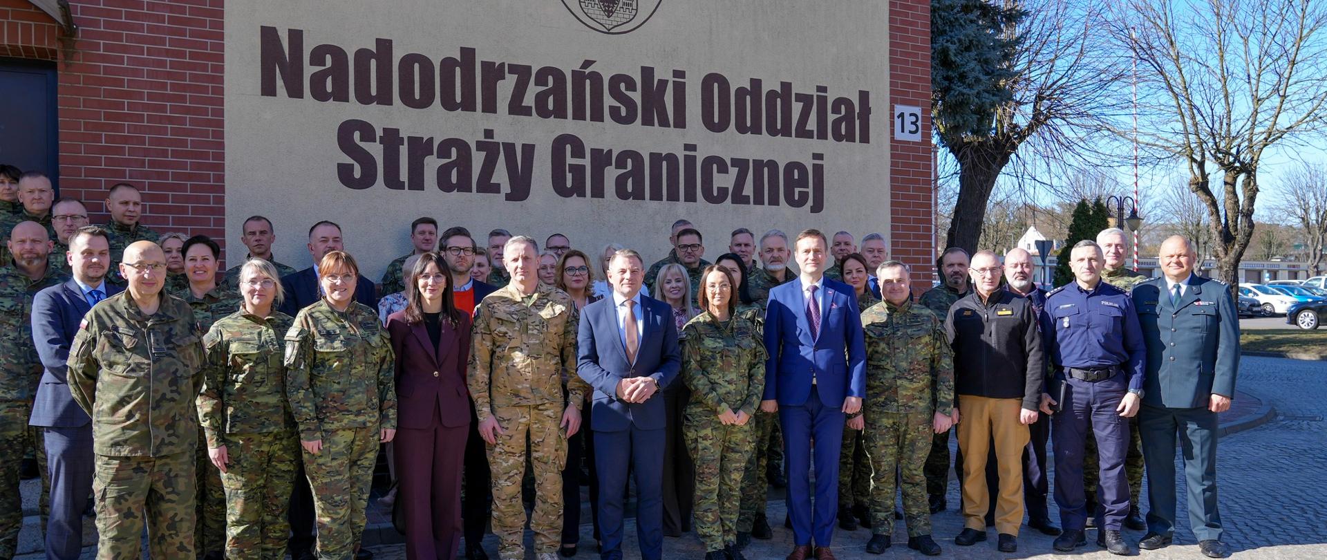 Odprawa roczna Nadodrzańskiego Oddziału Straży Granicznej