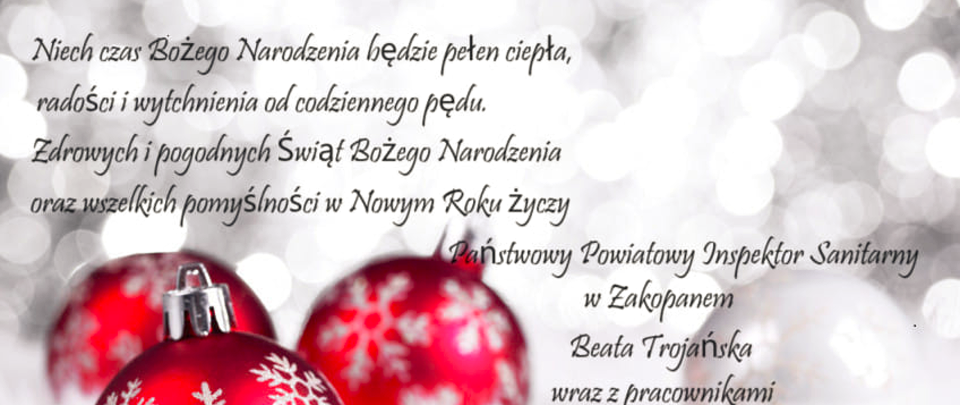 Życzenia świąteczne